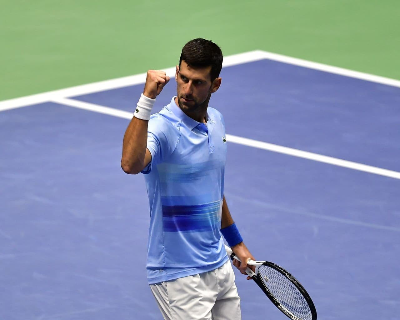 Novak Djokovic photo at tournament